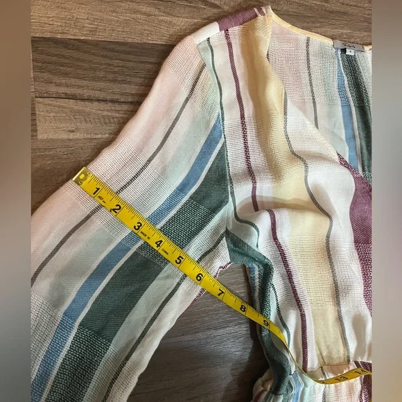 Rails Anthropologie Becca Cusco Stripe Dress SZ Small - Picture 13 of 16